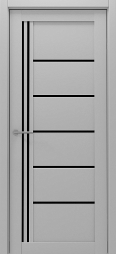 Дверь Порту                                                                    ширина 70 см
                                                                                                    Платина                                                                                                    Винил                                                                                                    Стекло черное